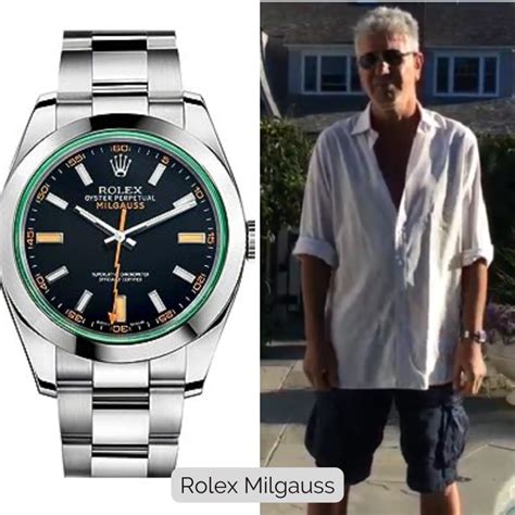 bourdain rolex|anthony bourdain rose gold watch.